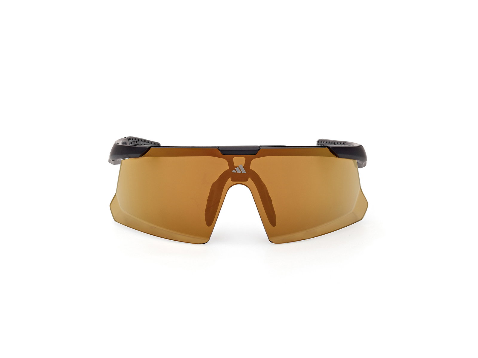 Das Bild zeigt die Adidas Sport Sonnenbrille SP0107 02G von vorne.